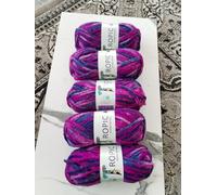 New Cygnet Tropic Super Chunky 5 Balls x 100g Acrylic Knitting Yarn Nightjar 405