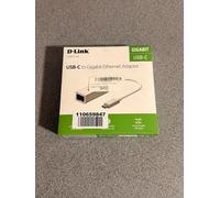 New D-Link DUB-E130 Gigabit Ethernet Card For Computer/Notebook USB 3.0 Type C