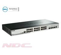 NEW D-Link PoE 28-Port Gigabit WebSmart Switch with 24 UTP + 4 SFP Ports