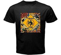 New D.R.I. Dri Dirty Rotten Imbeciles Trash Zone Men's Black T-Shirt Size