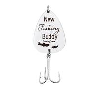 New Dad Christmas Birthday Gifts for New Dads Fisherman New Dad Fishing Gifts for Dad to Be New Fishing Buddy Coming Soon Lure Pregnancy Announcement Gifts for Dad Daddy Fishing Hook