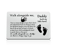 New Dad Gifts Dad to Be Gifts Wallet Insert Card for Daddy First Time Dads Gift Christmas Birthday Fathers Day Baby Announcement Gift for Daddy