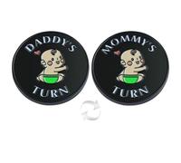 New Dad Mom Gifts Funny Decision Making Coin, New Baby Gift for Parent Mummy Daddy Pregnancy Women First Time to be Moms Dads St.Patrick's Day Easter Birthday Gifts Double Sided