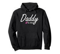 New Daddy of a baby Girl Established 2026 Pullover Hoodie