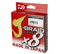 New Daiwa J-Braid Grand X8 15lb / 0.10mm dia / Grey / 135m - JBG0.10-135GRY
