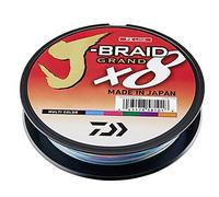 New Daiwa J-Braid Grand X8 22lb / 0.16mm dia / Multi Colour / 300m - JBG0.16-300MC