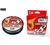 Daiwa J-braid Grand X8 Braided Line 300 M Multicolor 0.240 mm