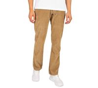 Lois Jeans Men's New Dallas Jumbo Cord Jeans, Beige, 32W x 34L