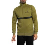 New Dallas Track Jacket Avocado/Black S