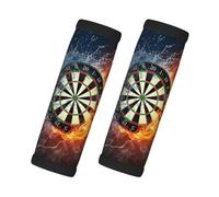 New Dart Board, 2 Pcs Luggage Handle Wrap Grips, Comfort Soft Handle Covers Luggage Tag