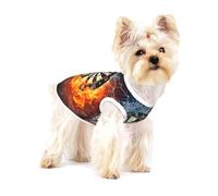New Dart Board,Cotton Sleeveless Pet T-Shirt Soft Stretchy Puppy Breathable Vest,S