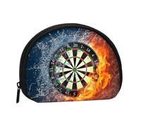 New Dart Board, Women's Storage Bag Shell Makeup Bag Small Coin Purse Shell Change Pouch