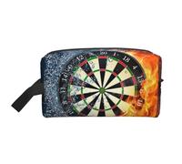 New Dart BoardLarge Capacity Cosmetic Organizer，Travel Makeup Bag for Women
