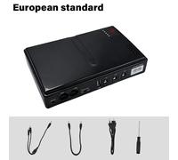 New DC1018L DC UPS Uninterruptible Power Supply 18650 Replaceable Battery Backup