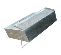 New De Vielle Galvanised Hot & Cold Fireplace Ash Carrier Box Tidy Metal for Stove Coal Wood Fire