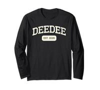 New Deedee Est 2026 1st First Time Pregnancy Dee-Dee Long Sleeve T-Shirt
