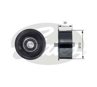 GATES T42122 Timing belt deflection pulley