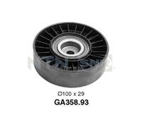 New Deflection/Guide Pulley, V-ribbed belt for ALFA ROMEO LANCIA:GT,145,146