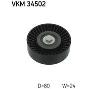 SKF VKM 34502 Deflection / guide pulley, V-ribbed belt