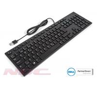 Dell USB Keyboard KB216 - Original Slim Black QWERTY Nordic (Danish/Swedish/Finnish/Norwegian) NRR4C