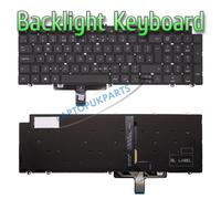 New Dell Precision 7770 7670 3560 3561 Black UK QWERTY Backlight Keyboard