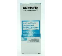 New Derma V10 Innovations Anti Ageing Collagen Wrinkle Filler 15ml