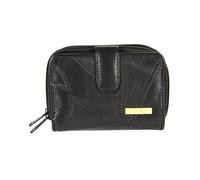 New Designer Ladies High Quality Patchwork Luxury Super Soft Leather Purse Credit Card Holder Designed Soft Leather- Multicolour (Black)