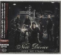 New Device Here We Stand Japanese Promo CD album CDLP BKMA-1028 Bickee Music 2014