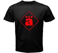 New Die Arzte Punk Rock Band Logo Men's Black Tshirt Black