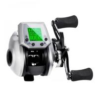 New Digital Water Droplet Wheel with Temperature Time Display - USB Charging for Sea Fishing Raft Boat Bridge Fishing