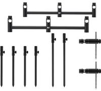 New Direction Tackle Carbon 3 Rod Singles System - 1* Horizontal Bar 11.5 inch & 10.5 inch & 2* Carbon Adjustable Bank Stick 12-22 inch & 9-16 inch