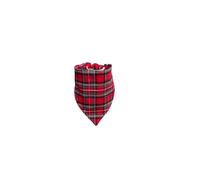 New Dogs Bandanas Red Royal Stewart Tartan Woven scrunchie ACCESSORY Handmade UK (L Scrunchie Tartan Red)