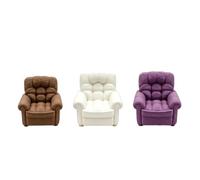 New Doll House Mini Sofa Decoration Decoration Miniature Home Decoration Simulation Accessories Personalized Decoration Creative Accessories Decompression Toys(ColorA (3 piece))