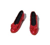 New Dolls House Miniature Accessory Ruby Slippers Shoes