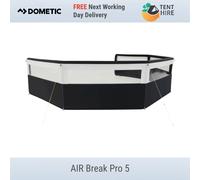 New Dometic Air Break Air Wind Break Pro 5 Panel Inflatable Windbreak 2025
