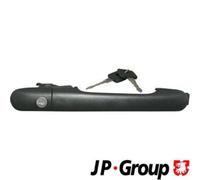 Door handle Left Front black 1387100100 JP GROUP for MERCEDES-BENZ VW