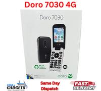 New Doro 7030 4G Unlocked Dual SIM Easy-to-Use Big Keys Loud Sound Sealed Box [EEK: A]