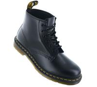 Dr. Martens 101 Smooth Leather 6-Eye Boots - Black - UK 11