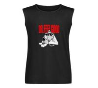 New Dr. Feelgood British Pub Rock Band Stupidity Mens Black Sleeveless T-Shirt Size S-3Xl Black M