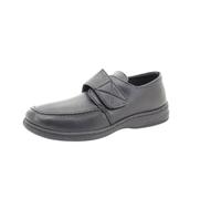 New Dr Keller Mens Brian & Texas Casual Touch Fasten Bar & Lace Up Comfort Wide Fit Leather Shoe (Texas Touch Fasten, Numeric_12)
