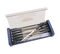 NEW Draper Diamond Needle File Set 140mm 10 Piece Chrome Plate & Diamond Coated