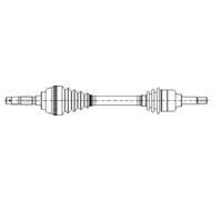 New Drive Shaft for FORD:TRANSIT Bus,TRANSIT Van,TRANSIT Platform/Chassis