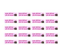 New Driver Car Sticker,New Driver Pls Be Kind,Self Adhesive Removable New Driver Sticker for Car,Sad Hamster Driver Sticker,Funny New Driver Car Sticker,Essential Signs for Learner Drivers(Pink)