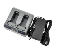 NEW Dual SLOTS two SLOTSCHARGER FOR S8/S6 OR R10 BATTERY FOR SPS985 GPS Battery Total Station Charger Surveying