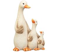 New Duck Family Ornament - Charming Garden Decor, Adorable Outdoor Statue for Lawn, Patio, and Yard - Perfect for Adding Whimsy and Cute Wildlife Accent to Your Outdoor Space A-67