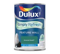 NEW Dulux Simply Refresh One Coat Feature Wall 1.25L job done in one coat