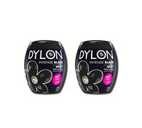 Dylon New 350g Intense Black Machine Dye Pod 2 Pack, 2X 350