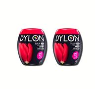 New Dylon 350g Tulip Red Machine Dye Pod 2 Pack