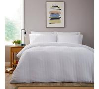 New Edge Blinds Belgravia Duvet Set in White | Size: Double New Edge Blinds White Double