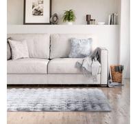 New Edge Blinds Deluxe Fur Rug in Silver | Size: 120 cm x 170 cm New Edge Blinds Silver 120 cm x 170 cm